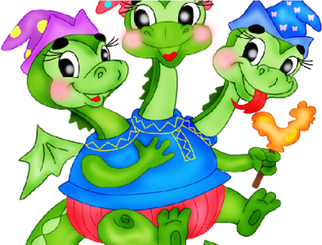 Dragon Clipart Monster - Cartoon Dragon (640x480)