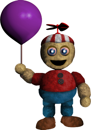 Spring Bb By Fazboggle - Fnaf 2 Balloon Boy Full Body (308x442)