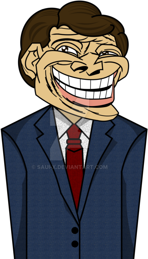 Meme Face News Anchor By Saui-x - Clip Art (894x894)