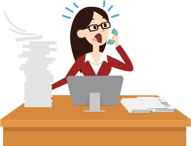 Secretary Clipart Office Management - Office 1 Superstore (638x514)