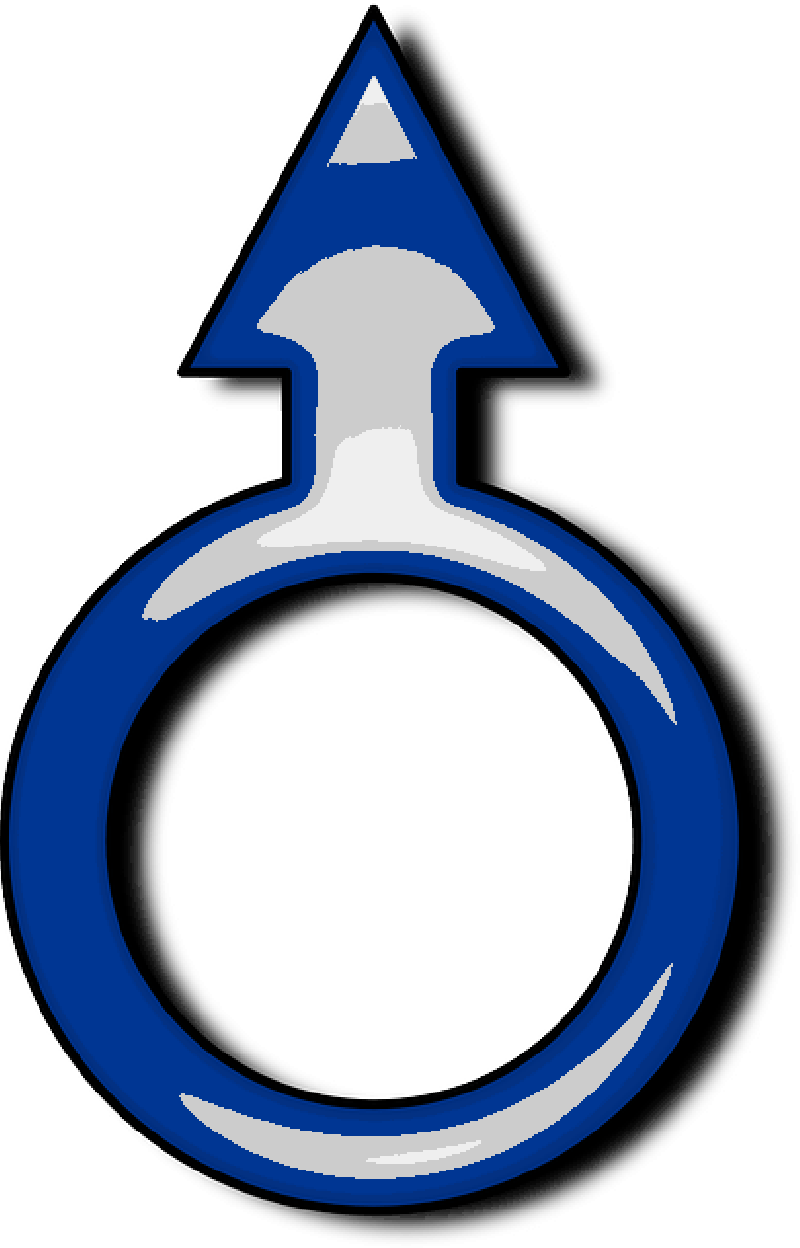 Male, Man, Mars, Symbol, Blue, Gender - Hornell Red Raiders (800x1248)