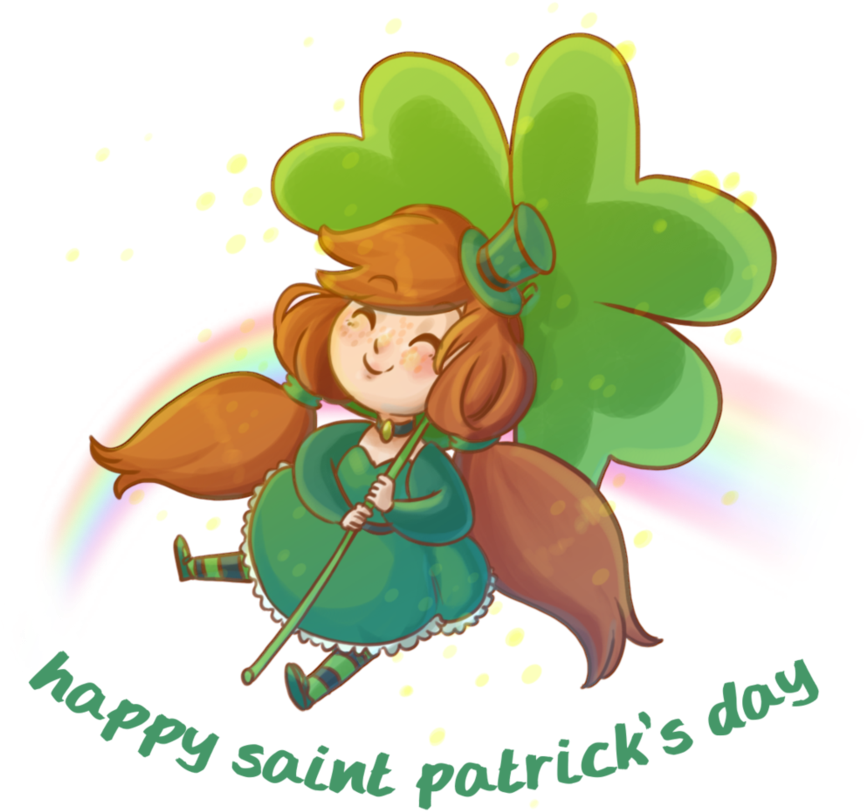 Happy Saint Patrick's Day By Fufunha - Saint Patrick's Day (894x894)