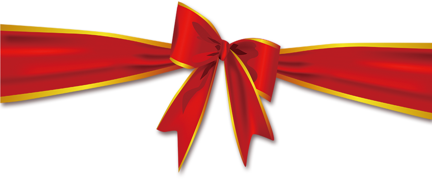 With Ribbon Red - Ribbon (1476x778)