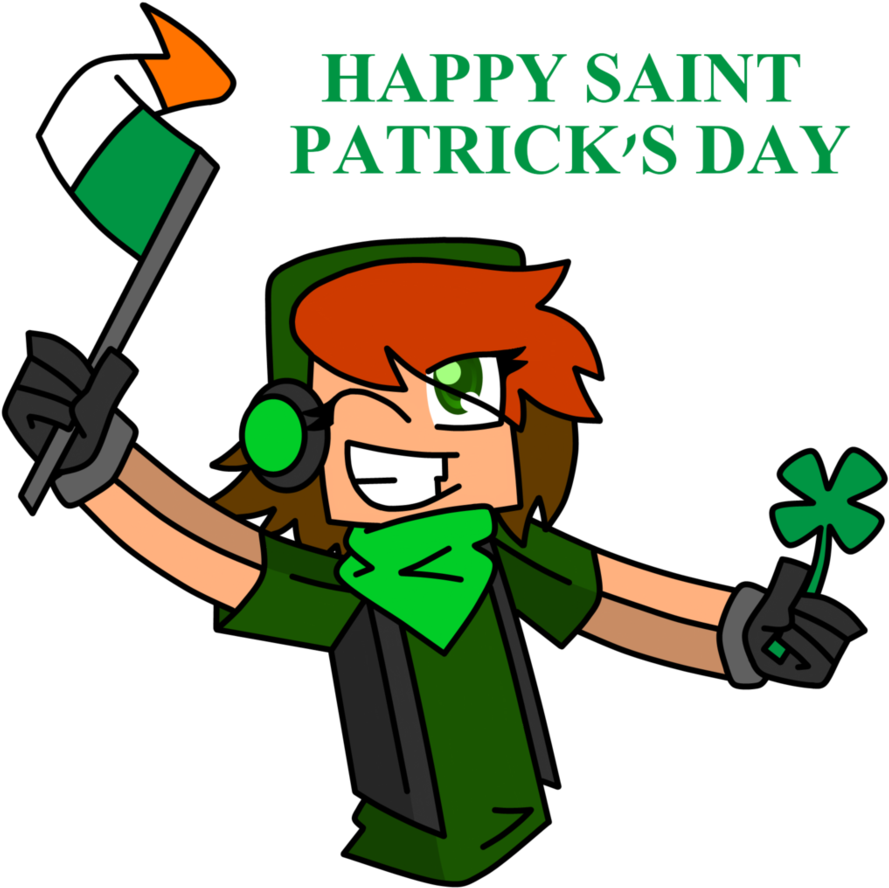 Happy Saint Patrick's Day By Ivaivanic - Saint's Getaway [book] (895x893)