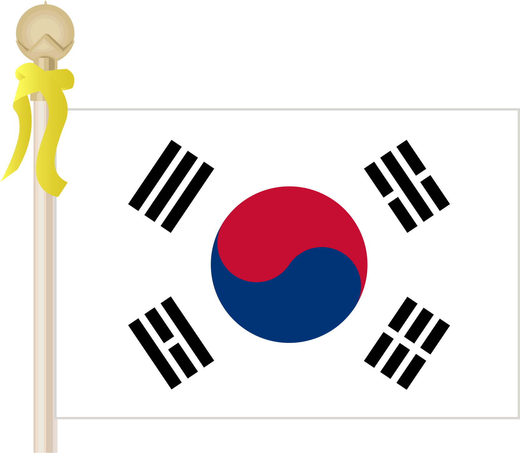 Open - South Korea Flag (2000x1455)