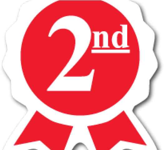 Winner Ribbon Clipart Top - Second Place (640x480)
