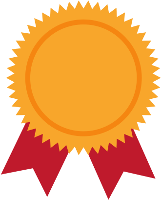 Award Ribbon Winner Vector Graphic Icon - Award Ribbon Icon (550x550)