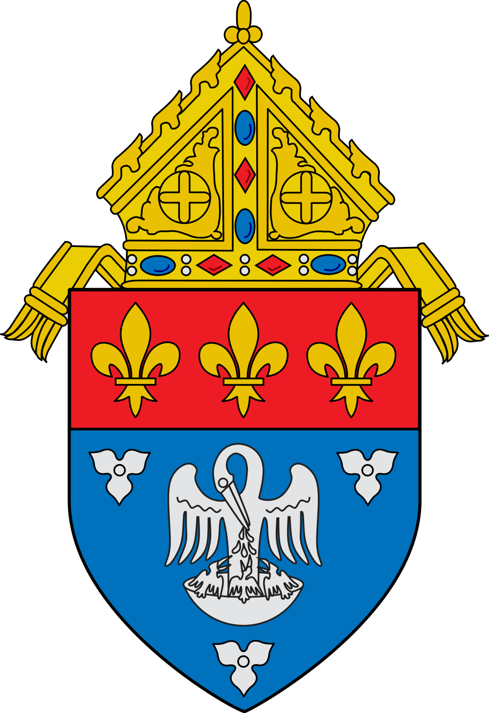 New Orleans Clipart 5, Buy Clip Art - Archdiocese Of New Orleans (1000x1458)