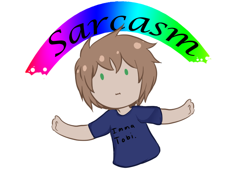 Sarcasm By Chibi-works - Cartoon (886x603)