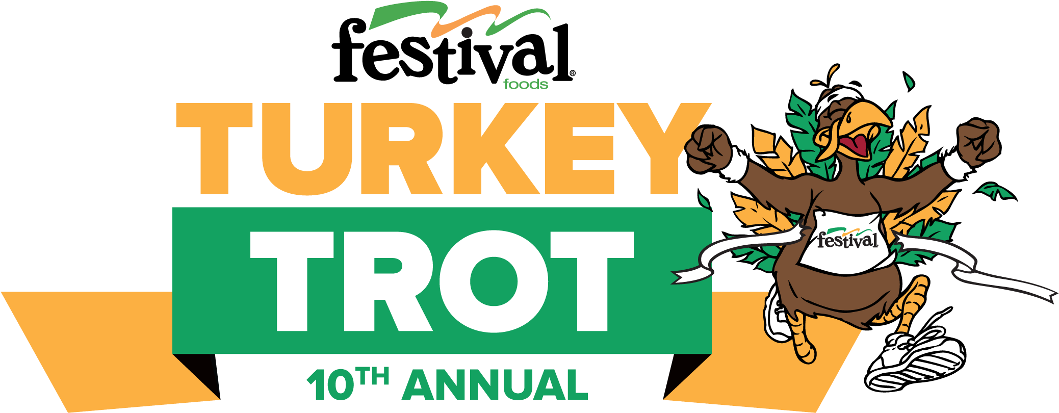 Festival Foods Turkey Trot - La Crosse Turkey Trot (2256x1041)