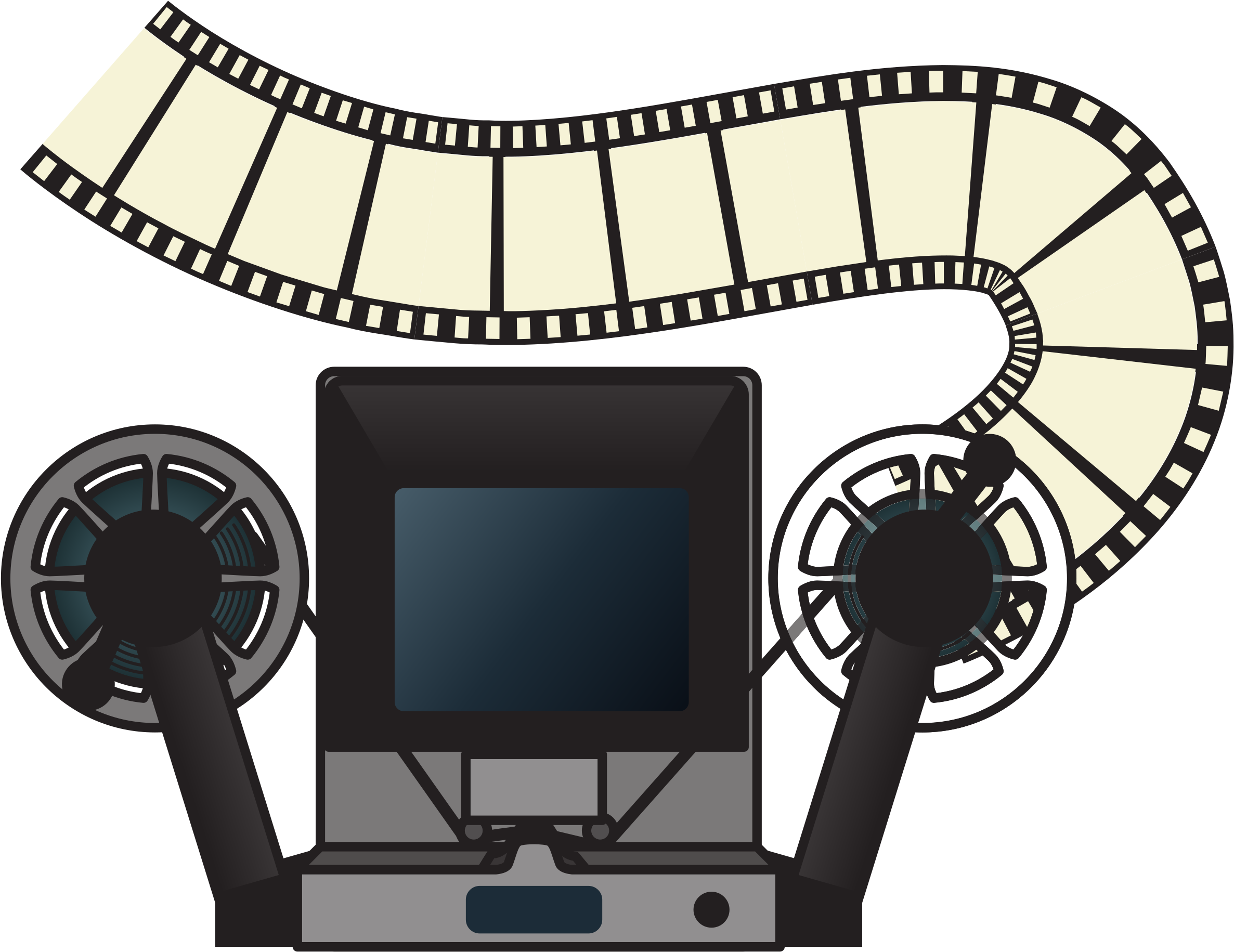 Big Image - Film Machine Png (2400x1859)