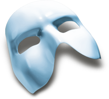 Download - Phantom Of The Opera Logo Mask (375x342)
