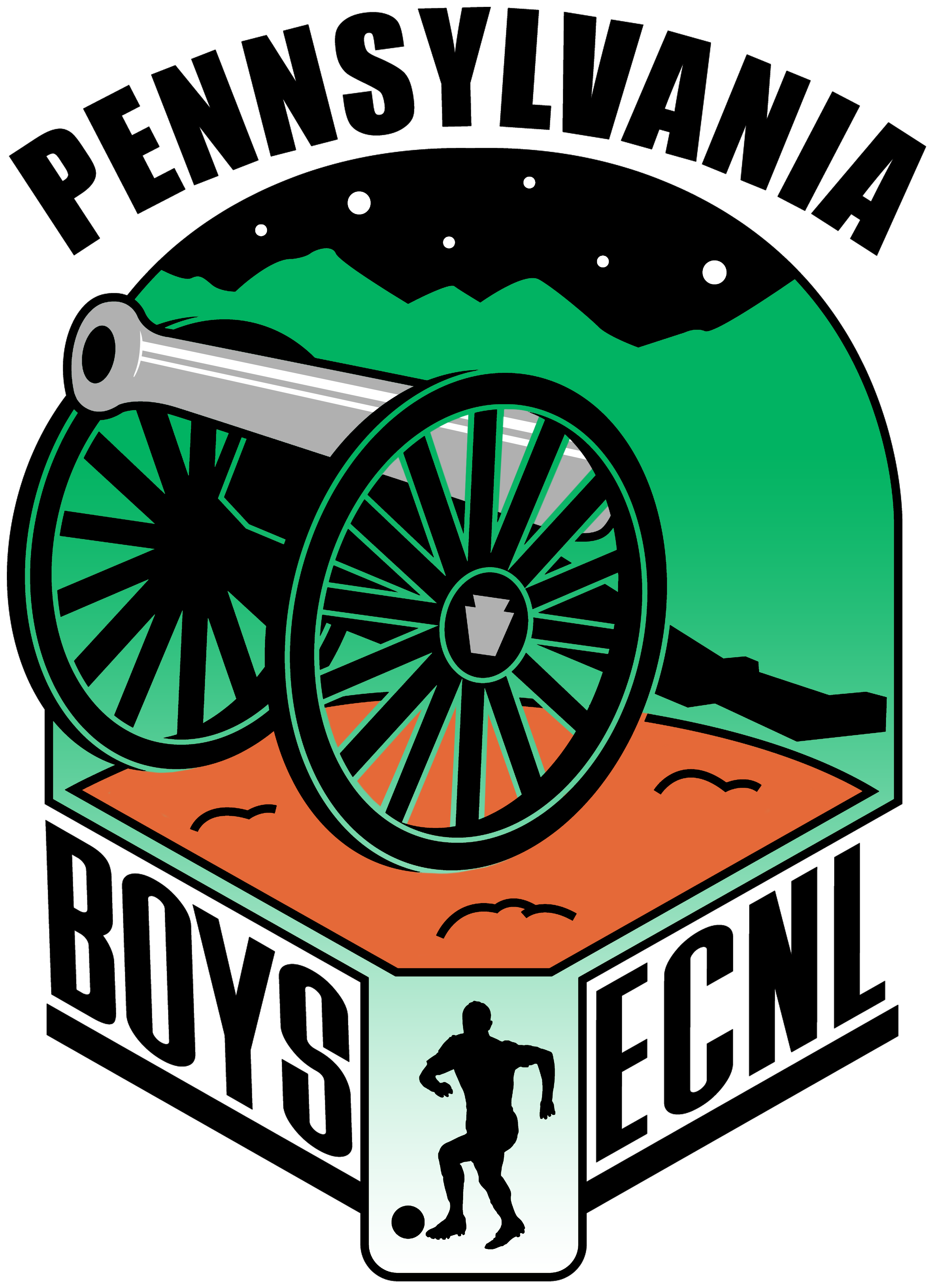 Boys Ecnl Pennsylvania 2017-18 - Graphic Design (5000x5000)