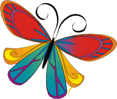 Mariposas Libélulas - Dibujos De Maripòsas Artes (463x395)