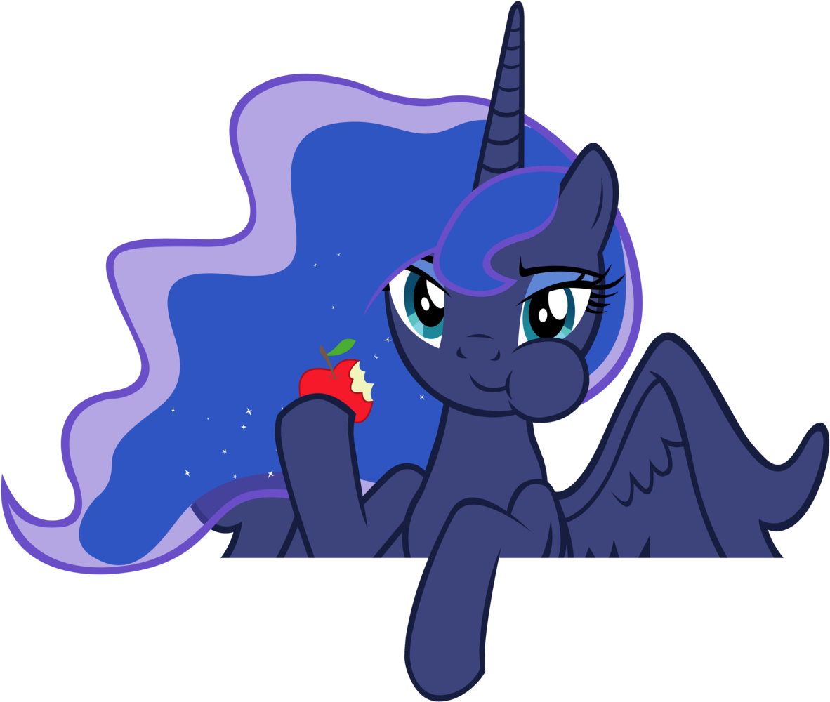 You Can Click Above To Reveal The Image Just This Once, - Princess Luna (1201x1024)
