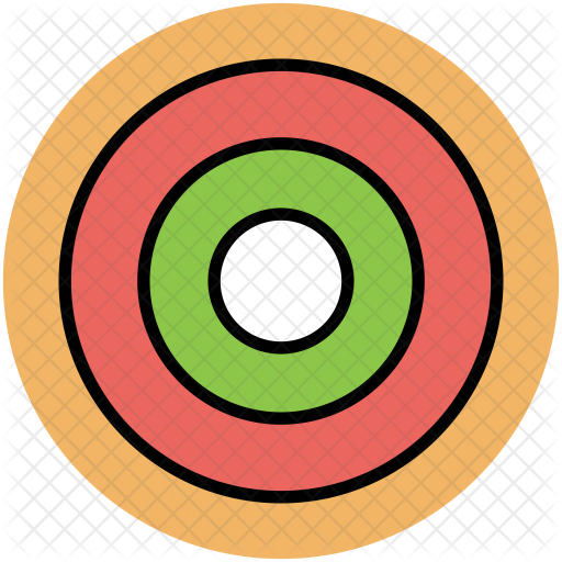 Dartboard Icon - Smiley Face (512x512)