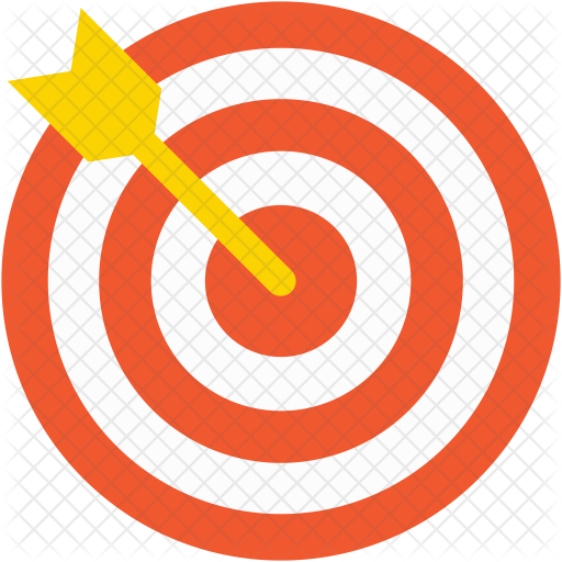 Bulls Eye Icon - Circle (512x512)
