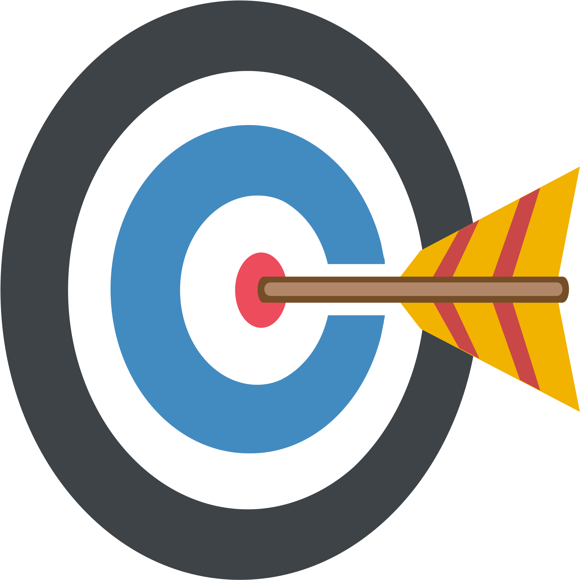 Open - Bullseye Emoji (2000x2000)