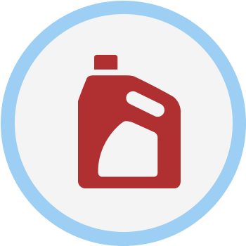 Round Icon With Oil Canister - Oil Change Icons (370x370)