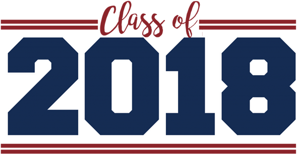 High School Graduation Clip Art Class Of 2018 - 2018 High School Graduation (600x319)