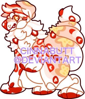 Strawberry Cheesecake Parfait By Cinnadog - Strawberry Cheesecake Parfait By Cinnadog (335x391)