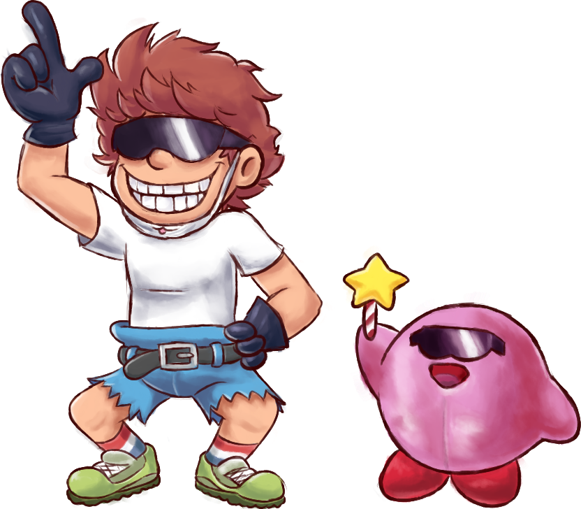 Cartoon Vertebrate Fictional Character Boy Male Child - Kirb Png (832x728)