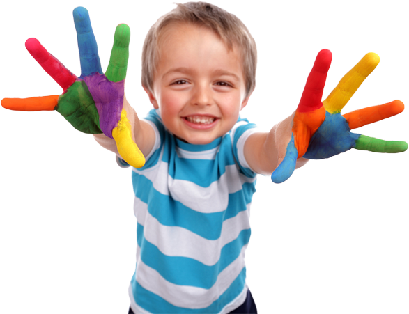 Child Transparent - Senses - Book (587x451)