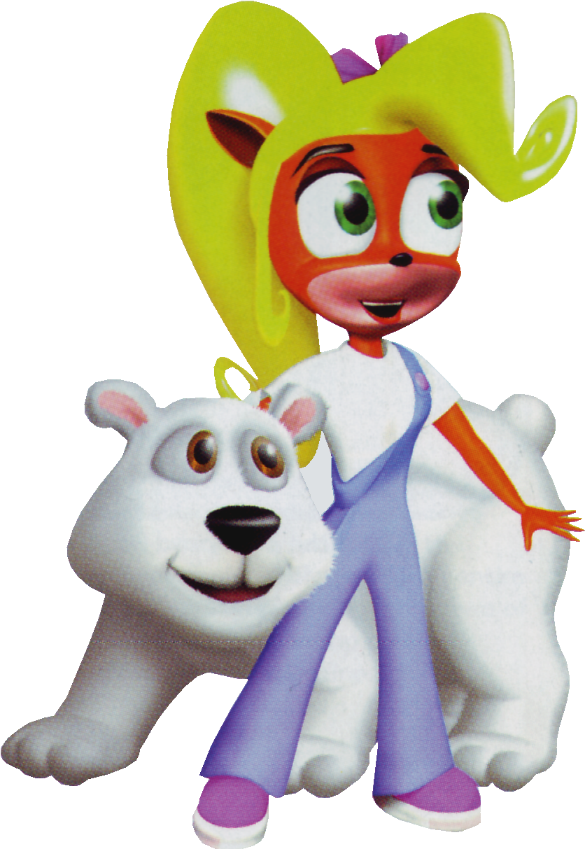 Eldaln - Coco Crash Bandicoot Png (929x1229)