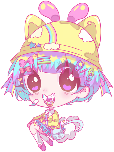 [day 7] Advent Calendar 2017 By Bakamilk - Cartoon (374x500)