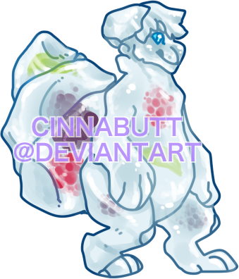 Iceberries By Cinnadog - Illustration (339x396)