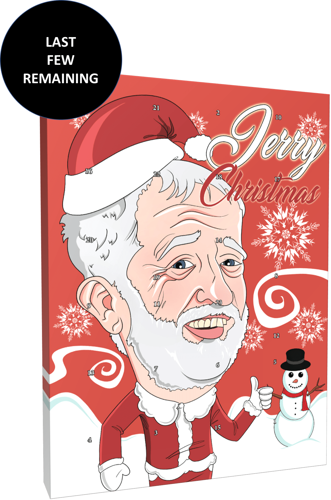 Jeremy Corbyn “jerry Christmas” Advent Calendar £19 - Jeremy Corbyn Calendar 2018 (1135x1713)