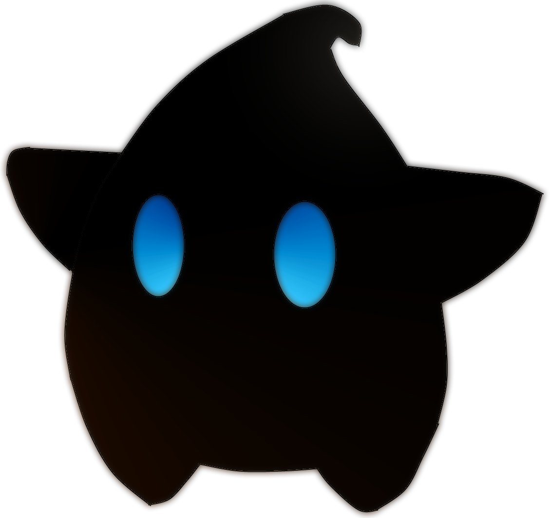 Super Mario Clipart One Star - Super Mario Black Star (1129x1064)