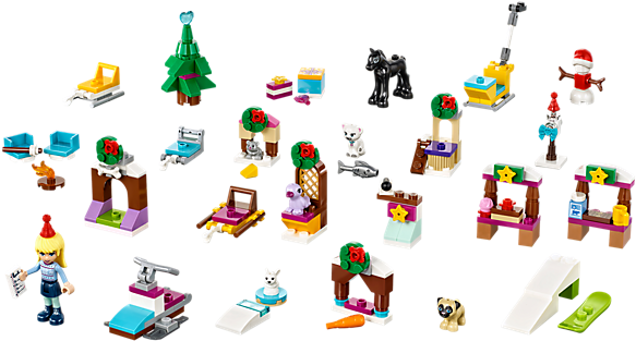 <p>build Surprises Every Day In December With The Lego® - Lego Friends Advent Calendar 2017 (600x450)