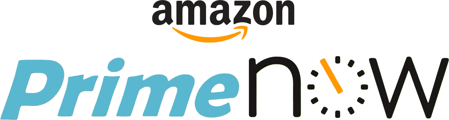 Amazon Prime Now - Amazon Prime Now Logo (1741x468)