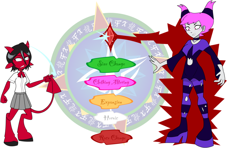 Rukia Vs Jinx - Digital Art (1024x622)