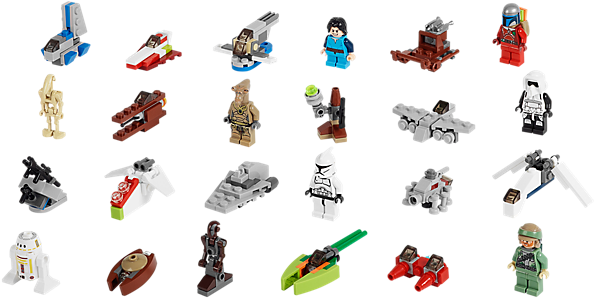 <p>count Down To Christmas With The Lego&reg - Lego Star Wars Adventskalender (600x450)