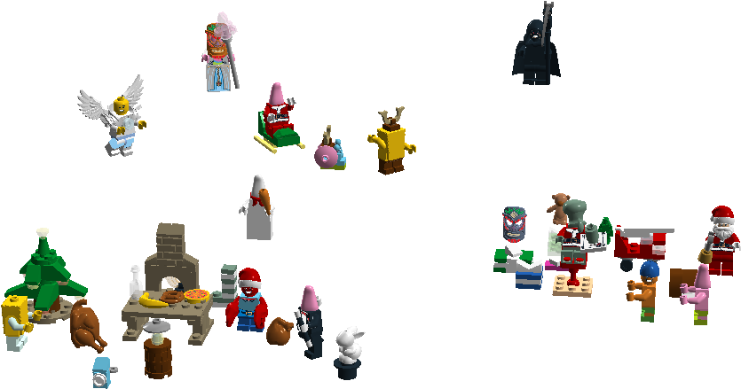 Patrick Star Advent Calendar - Cartoon (1064x617)