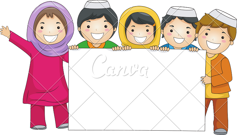 Female Science Teacher Clip Art Download - Background Animasi Anak Muslim (800x458)
