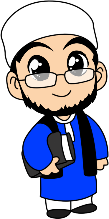 Freebies Doodle Hari Guru - Muslim Animation (420x760)