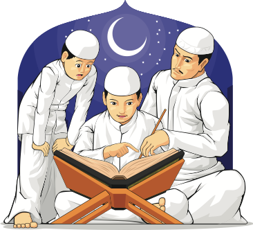 Islamic Education - Children Read Al Quran (366x332)