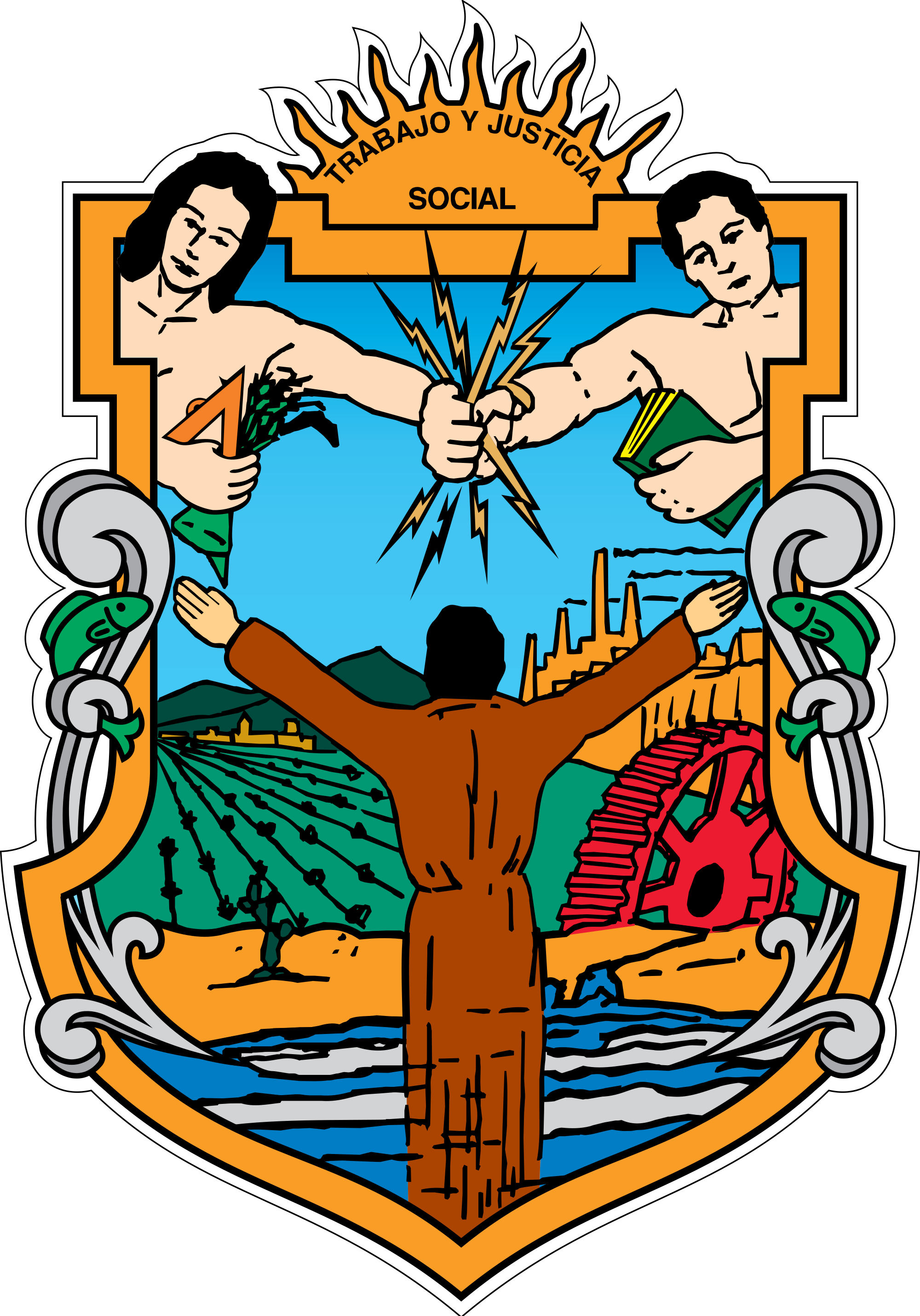 Open - Coat Of Arms California (2000x2860)