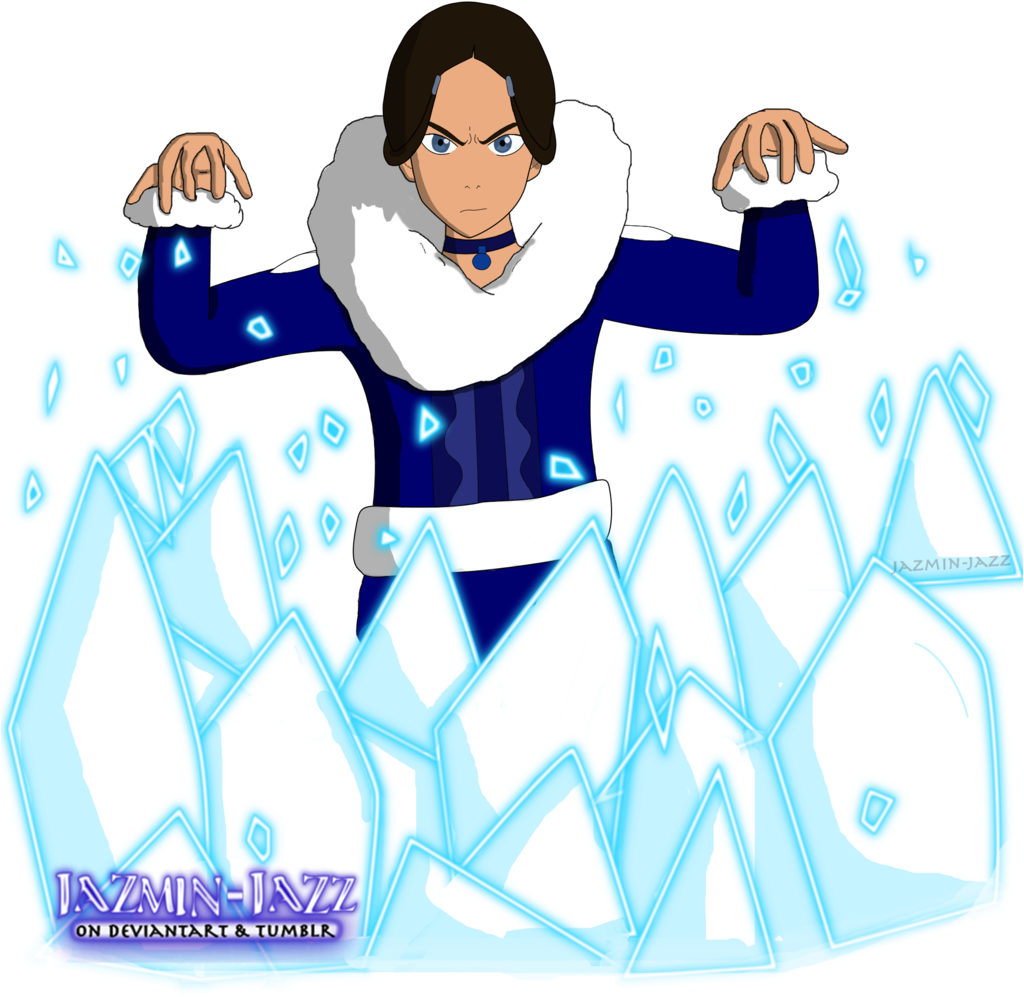 Ice Bender By Jazmin-jazz - Cartoon (1024x1092)