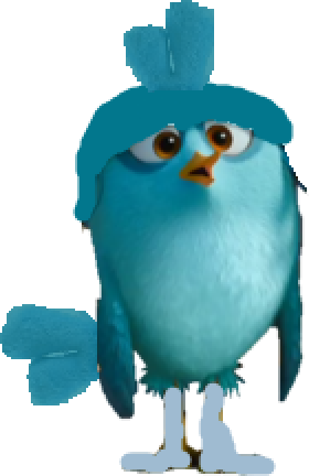 Abmovie Ice Bird - Angry Birds Ice Bird (280x432)