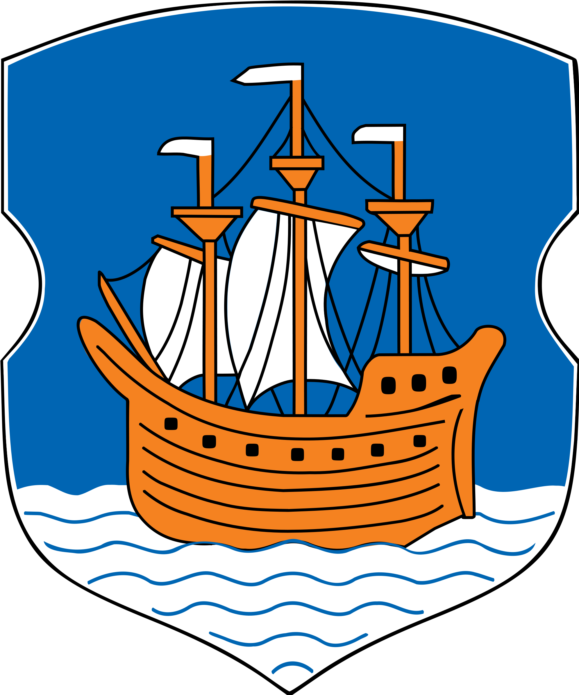 Columbus Day Clip Art 3, Buy Clip Art - Герб Полоцка Png (2000x2410)