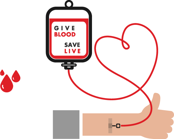 Blood Transfusion Blood Donation Euclidean Vector - World Blood Donation Day 2017 (575x459)