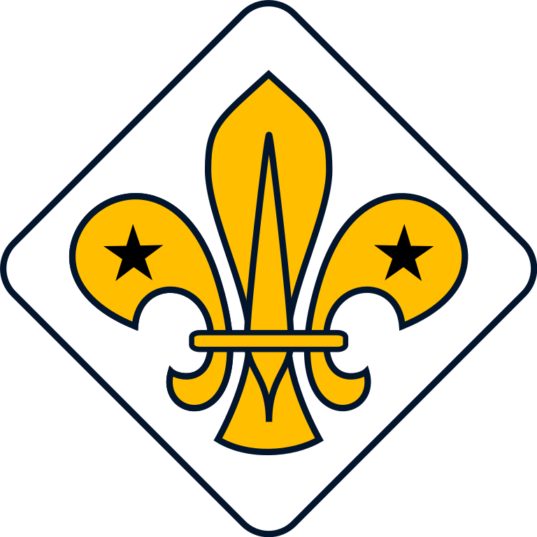 Wikiproject Scouting Fleur De Lis Diamond - Fleur De Lis Scouts (768x768)