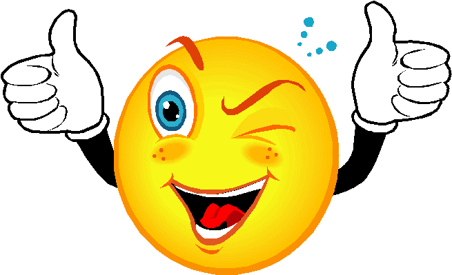 Thumbs Up Smiley Gif Images - Look Good Clipart (661x402)