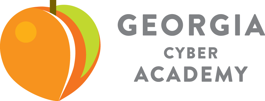 Georgia Cyber Academy - Georgia Cyber Academy Logo (900x343)