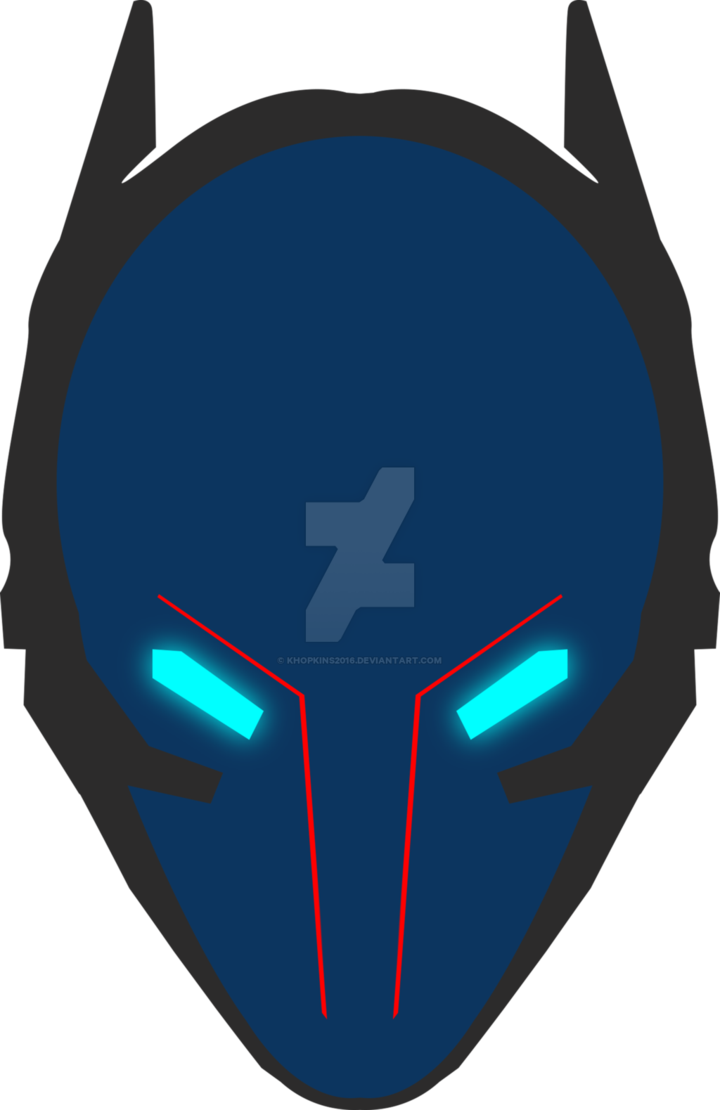 Arkham Knight Helmet Emblem By Khopkins2016 - Emblem (720x1110)