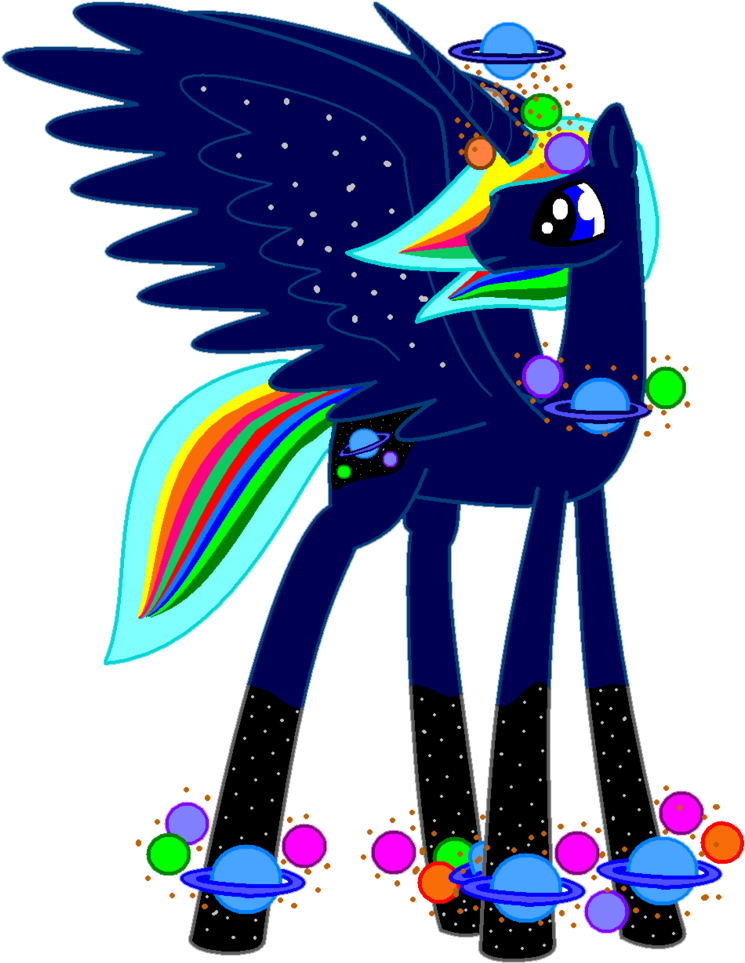 Solar System By Seiimon - Cartoon (784x1019)